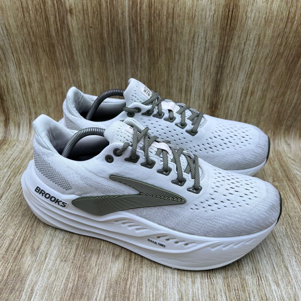 Brooks Glycerin Max Men's Size 11 Grey Dusty Olive DNA Running Shoes 1104471D158
